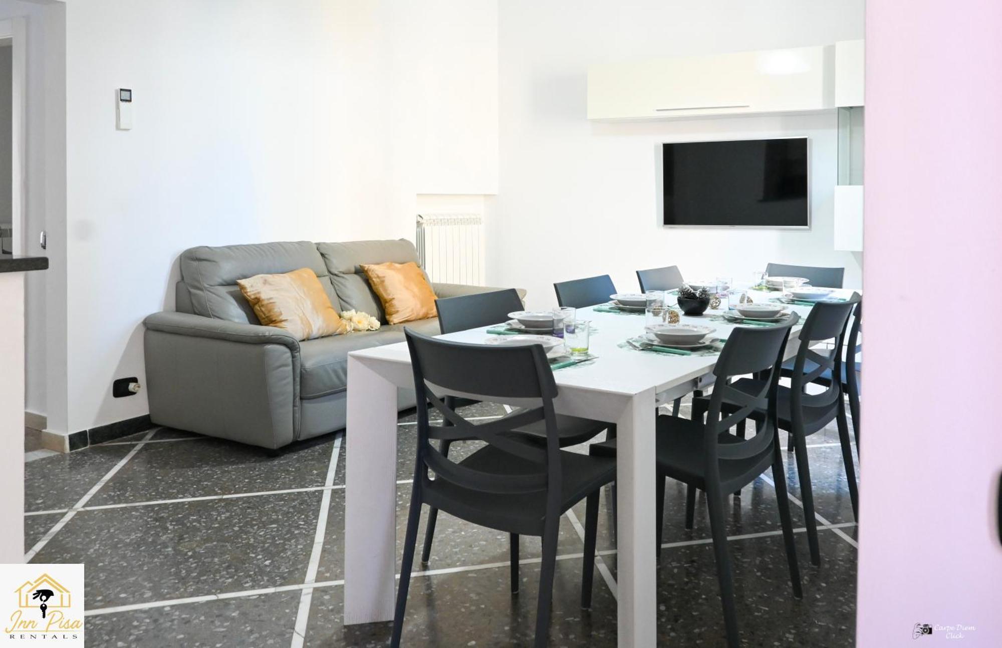 Inn Pisa Rentals 2- Starlight Central Flat Bagian luar foto