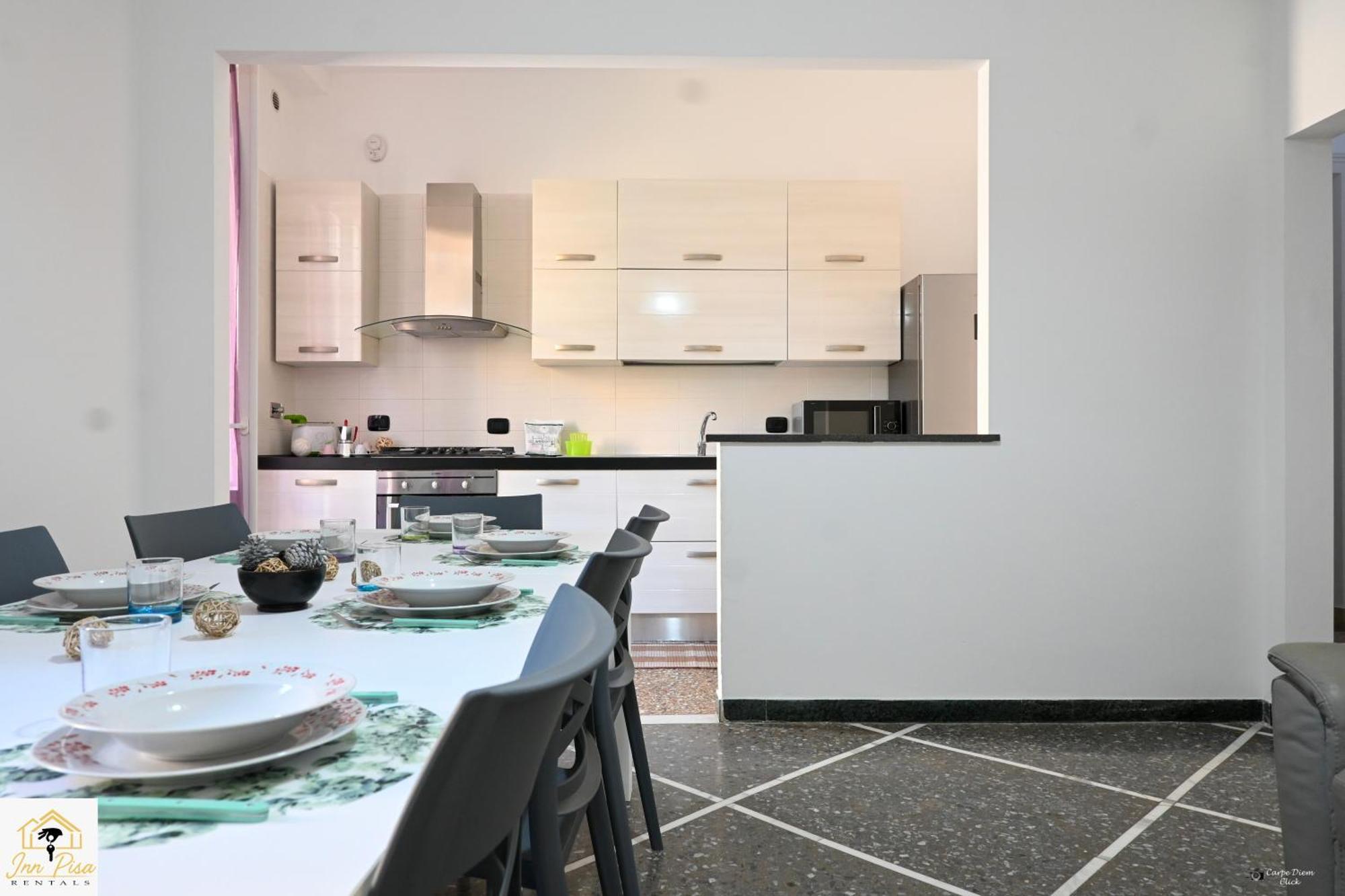 Inn Pisa Rentals 2- Starlight Central Flat Bagian luar foto